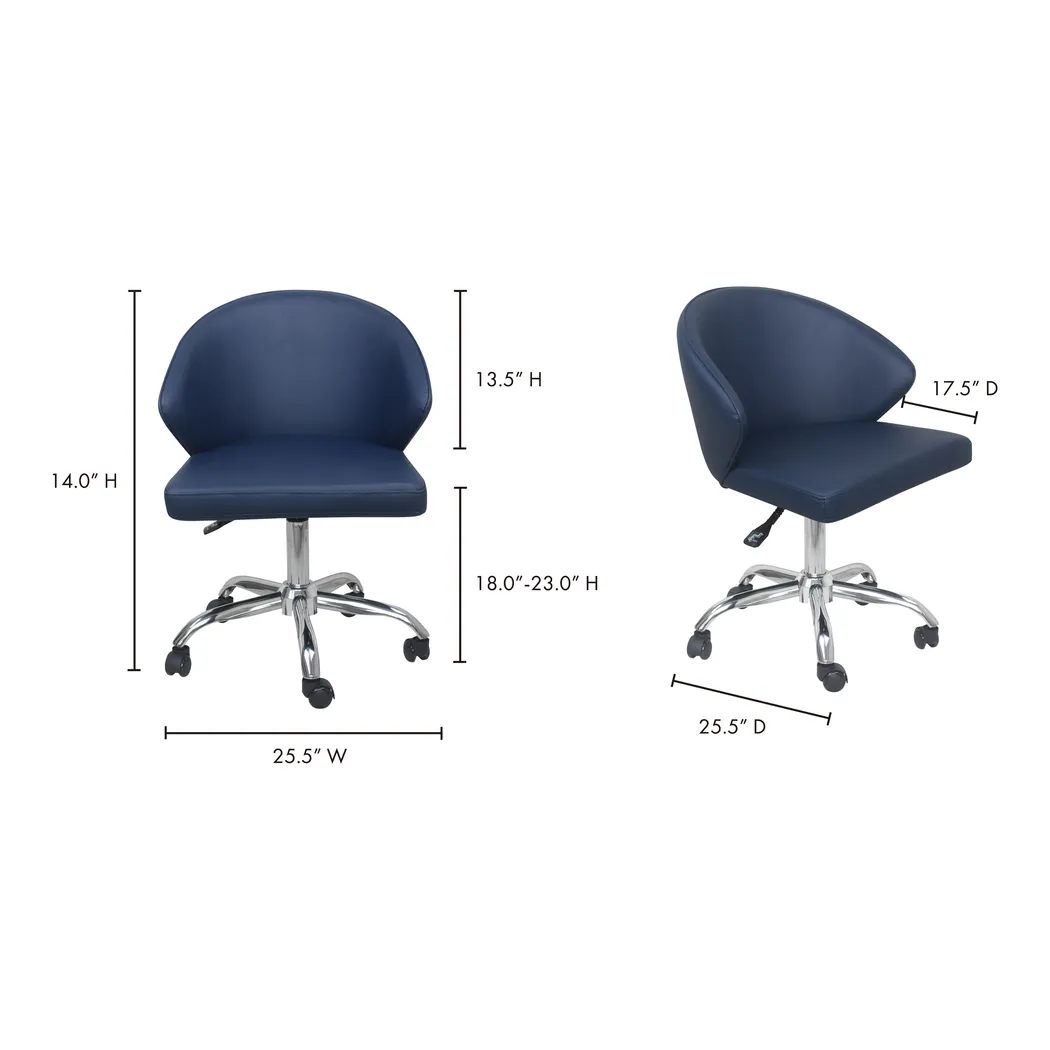Cabela Blue Office Chair - Thumbnail - Image 6