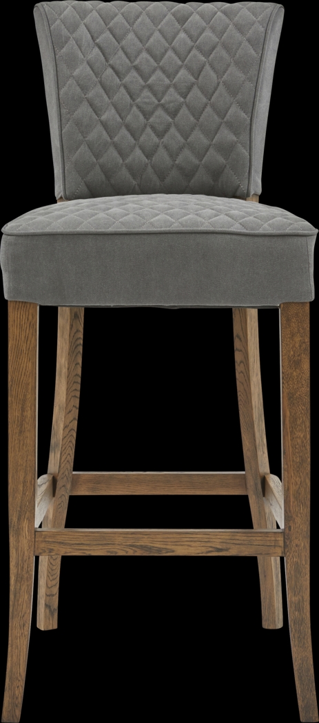 Cabiness Gray Barstool - Thumbnail - Image 2