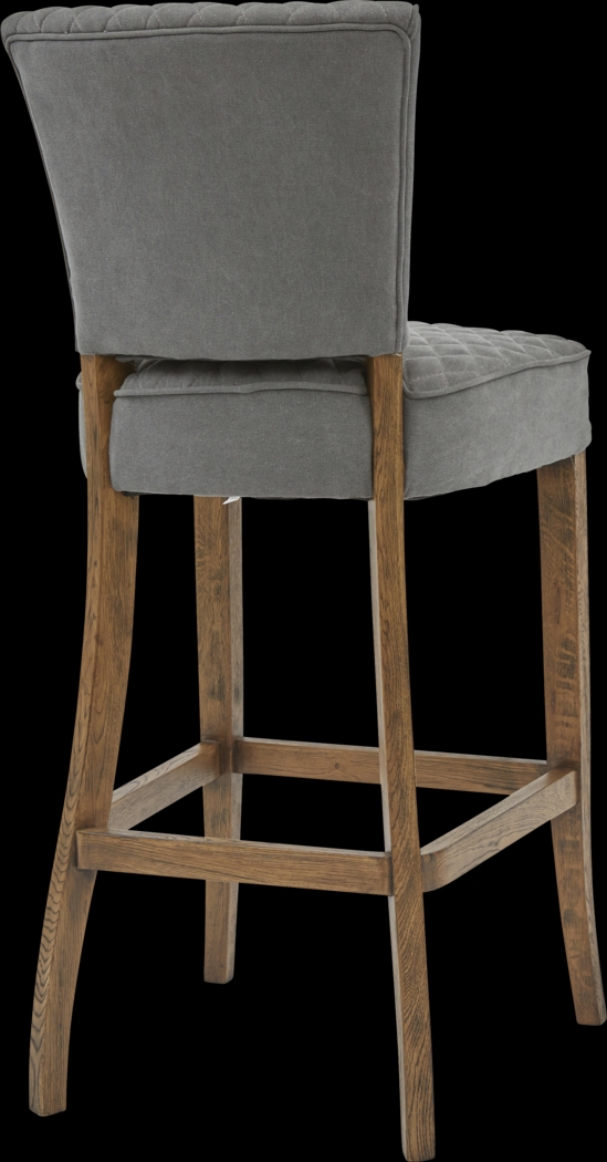 Cabiness Gray Barstool - Thumbnail - Image 3