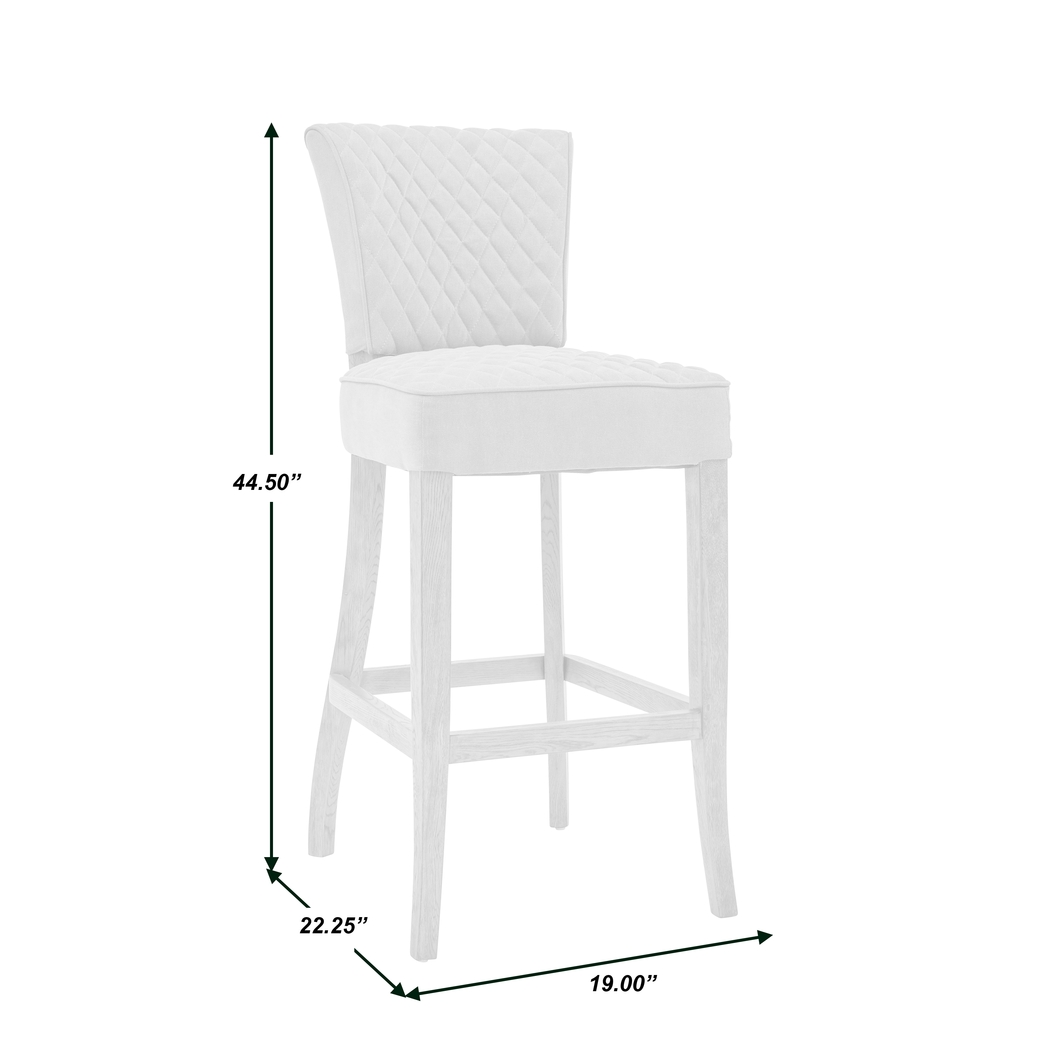 Cabiness Gray Barstool - Thumbnail - Image 6