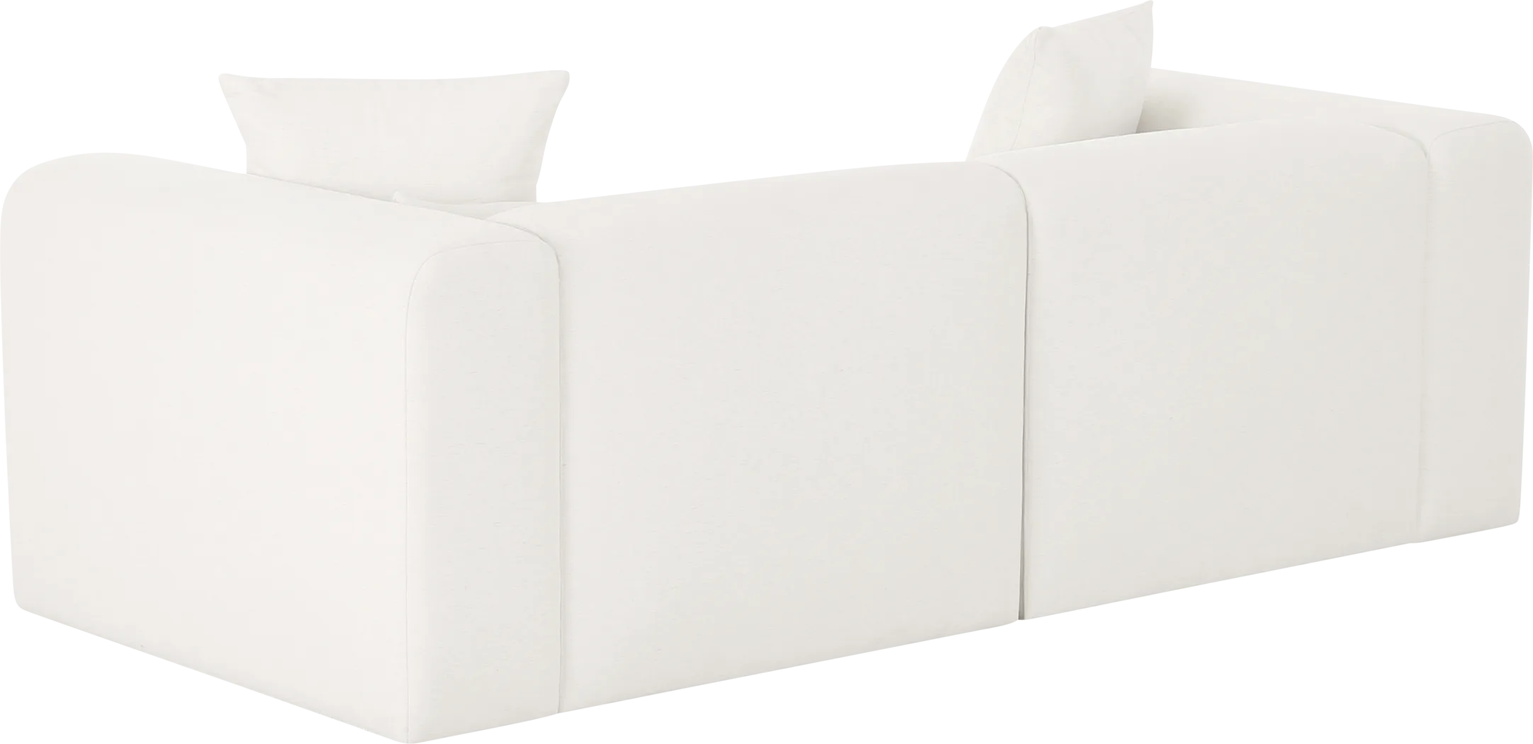 Cableswynd Beige Modular Loveseat - Thumbnail - Image 3