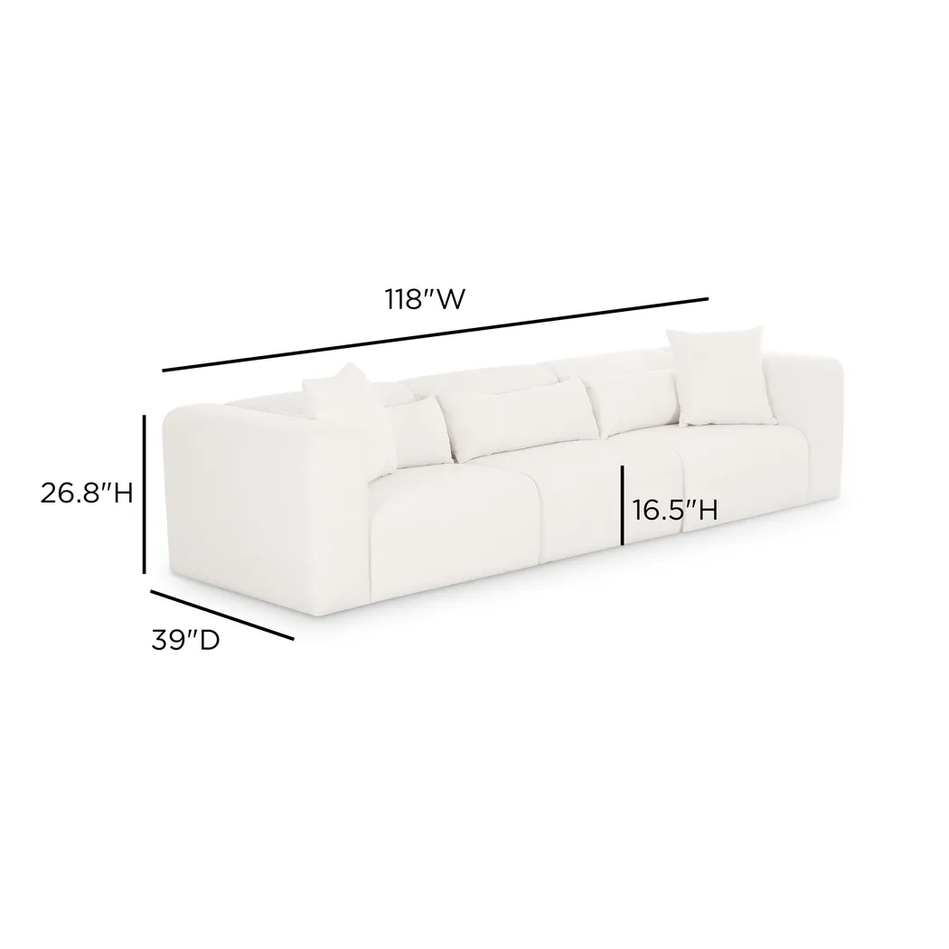 Cableswynd Beige Sofa - Thumbnail - Image 4
