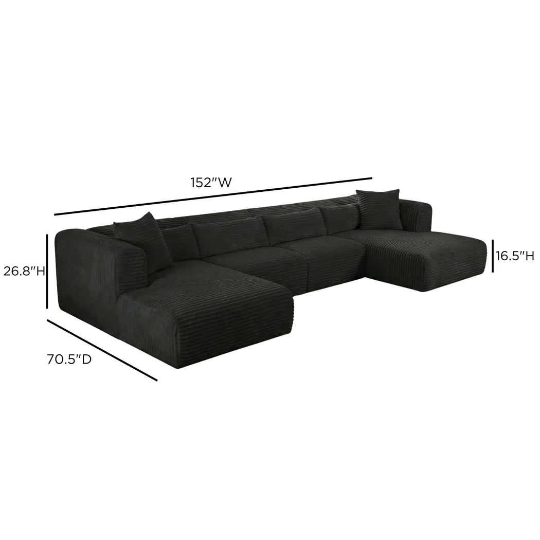 Cableswynd Black U-Sectional - Thumbnail - Image 5