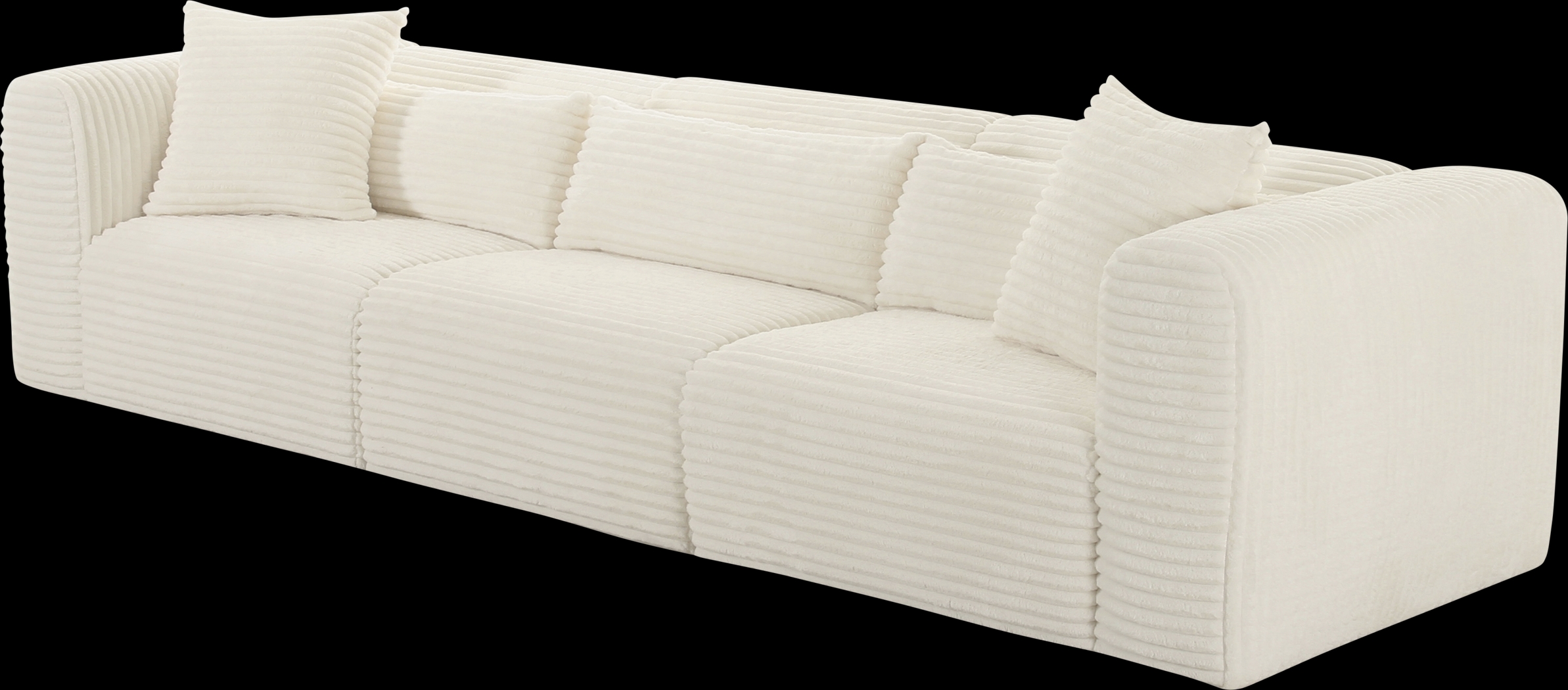 Cableswynd Cream Sofa - Thumbnail - Image 1