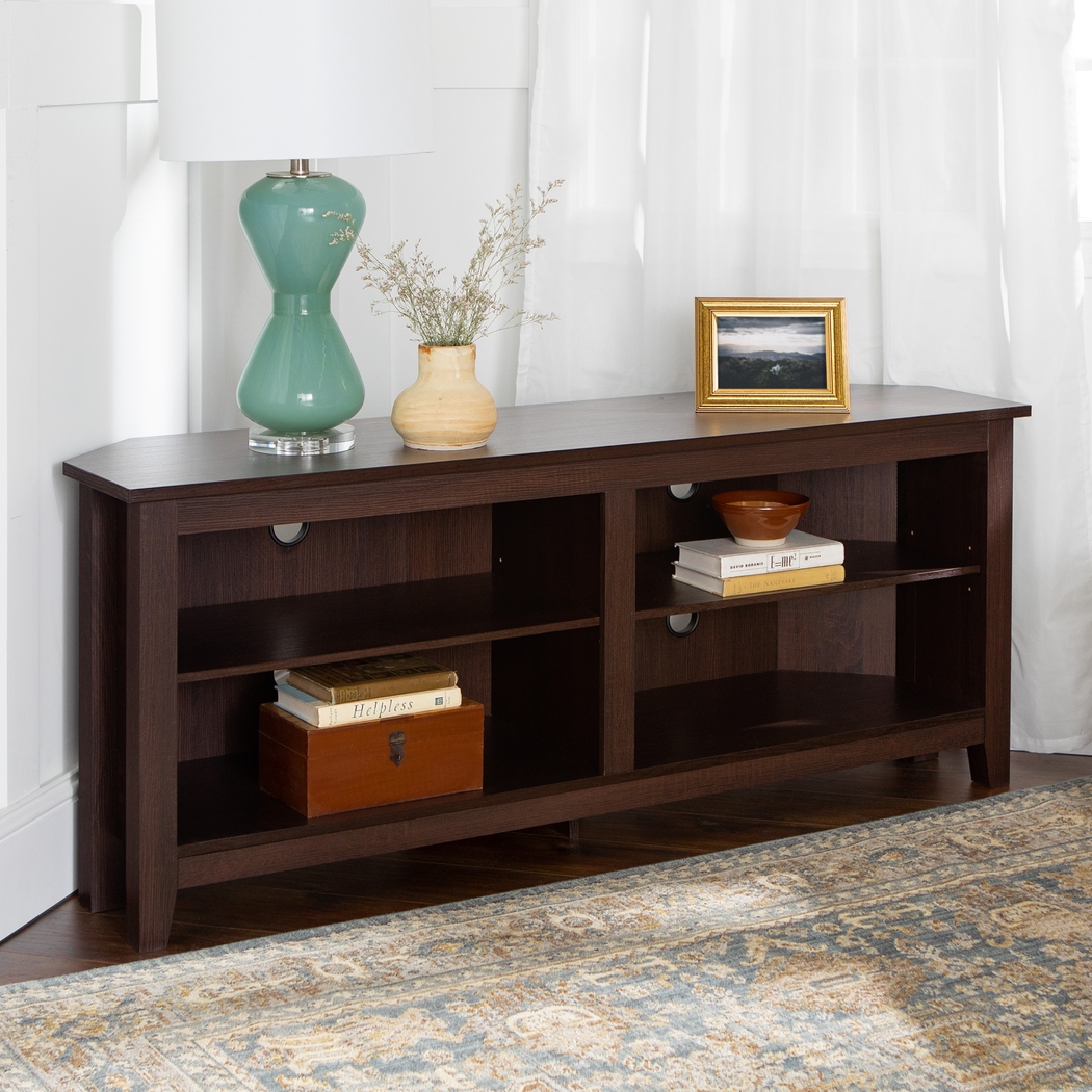 Cabotwood Espresso 58 in. Console - Thumbnail - Image 4