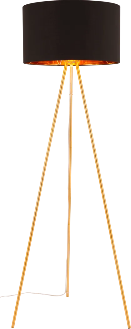 Cabrill Point Black Floor Lamp - Thumbnail - Image 2