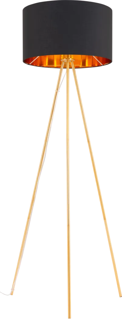 Cabrill Point Black Floor Lamp - Thumbnail - Image 4