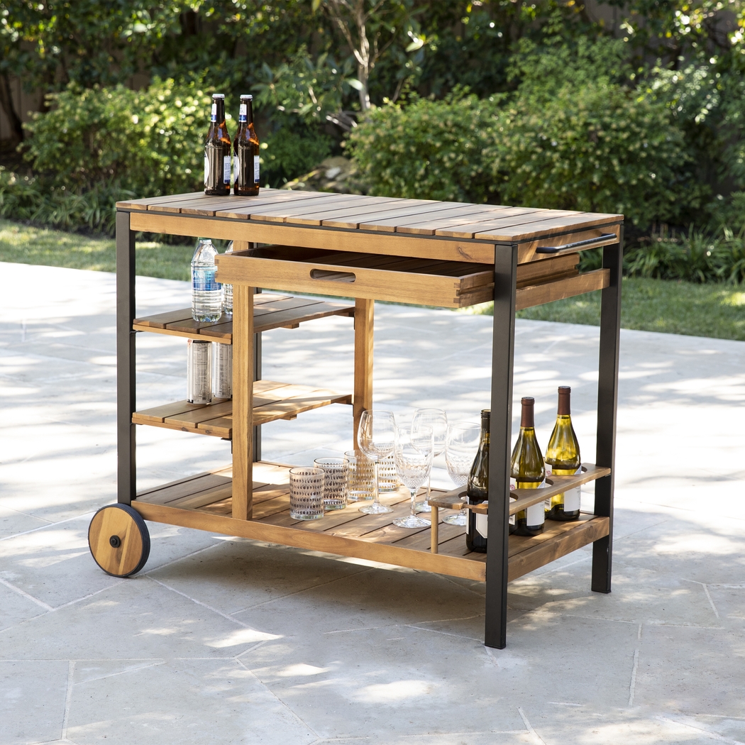 Cachemont Natural Outdoor Barcart - Thumbnail - Image 3