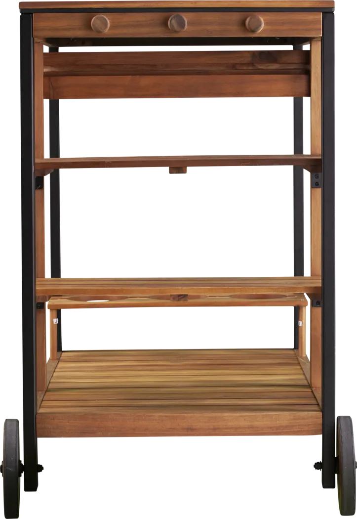 Cachemont Natural Outdoor Barcart - Image 7