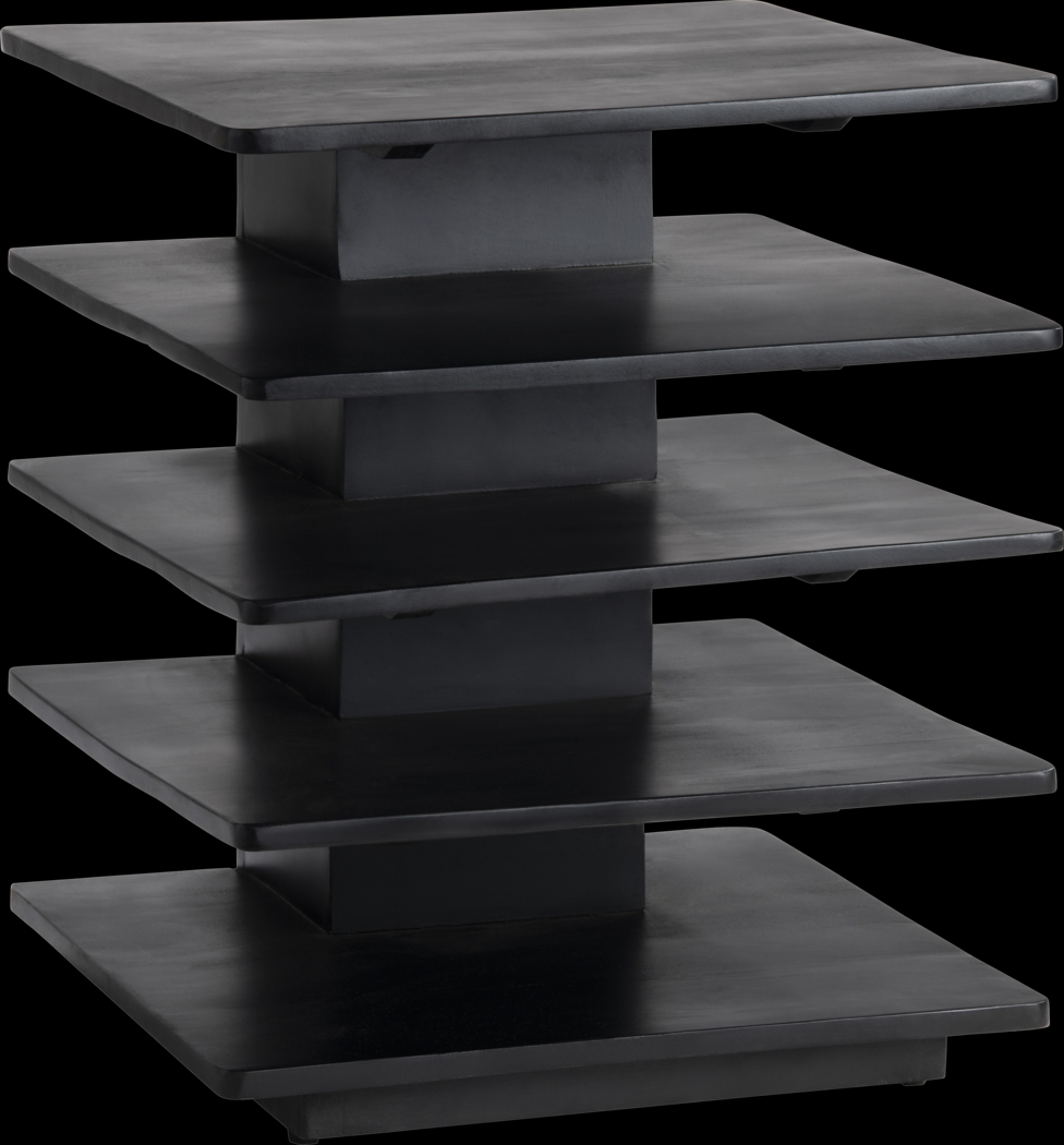 Caddisfly Black End Table - Thumbnail - Image 1