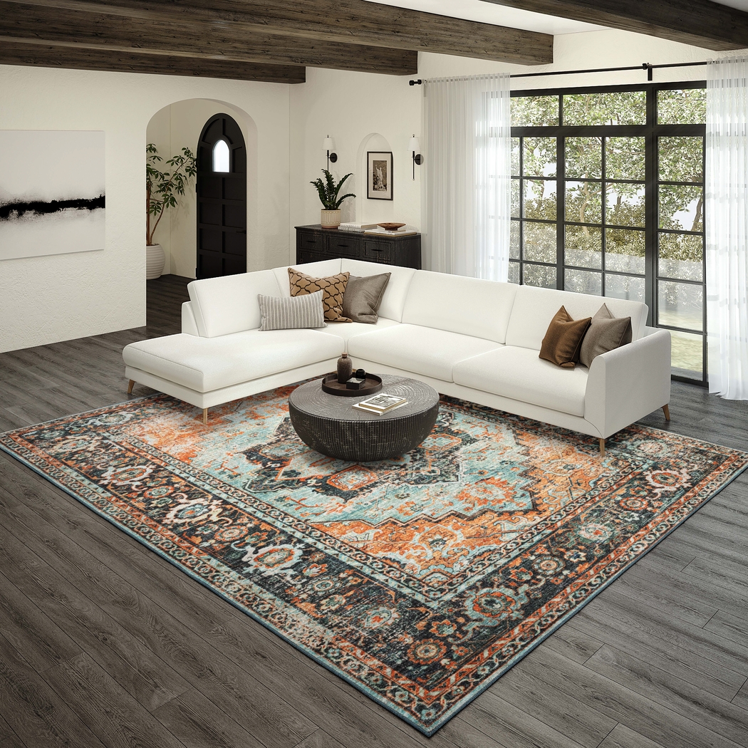 Caddoa Multi 5' x 8' Rug - Thumbnail - Image 5