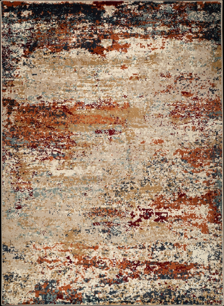 Cadino Orange 5'1 x 7'6 Rug - Thumbnail - Image 1