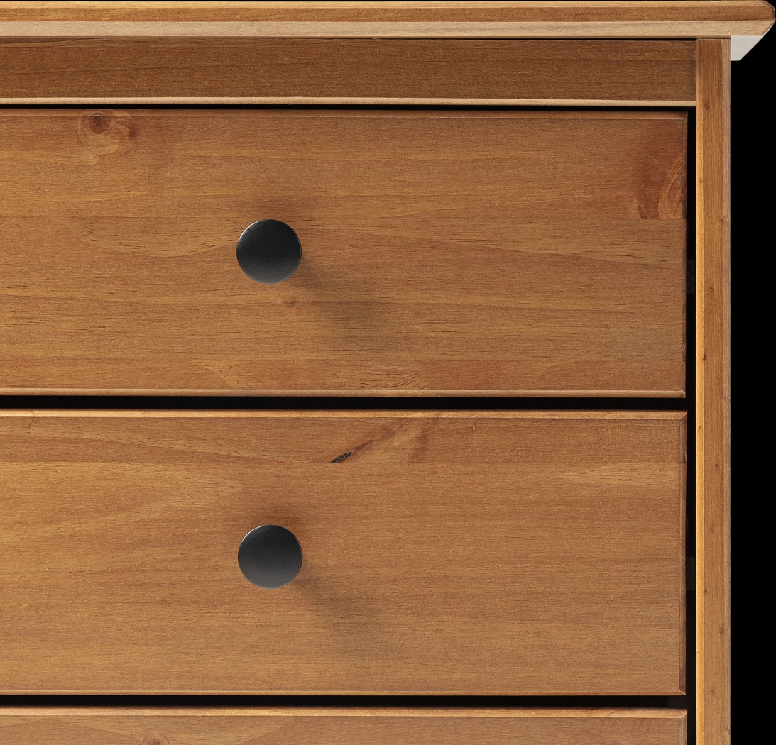 Cadmium Caramel 3 Drawer Nightstand - Thumbnail - Image 4