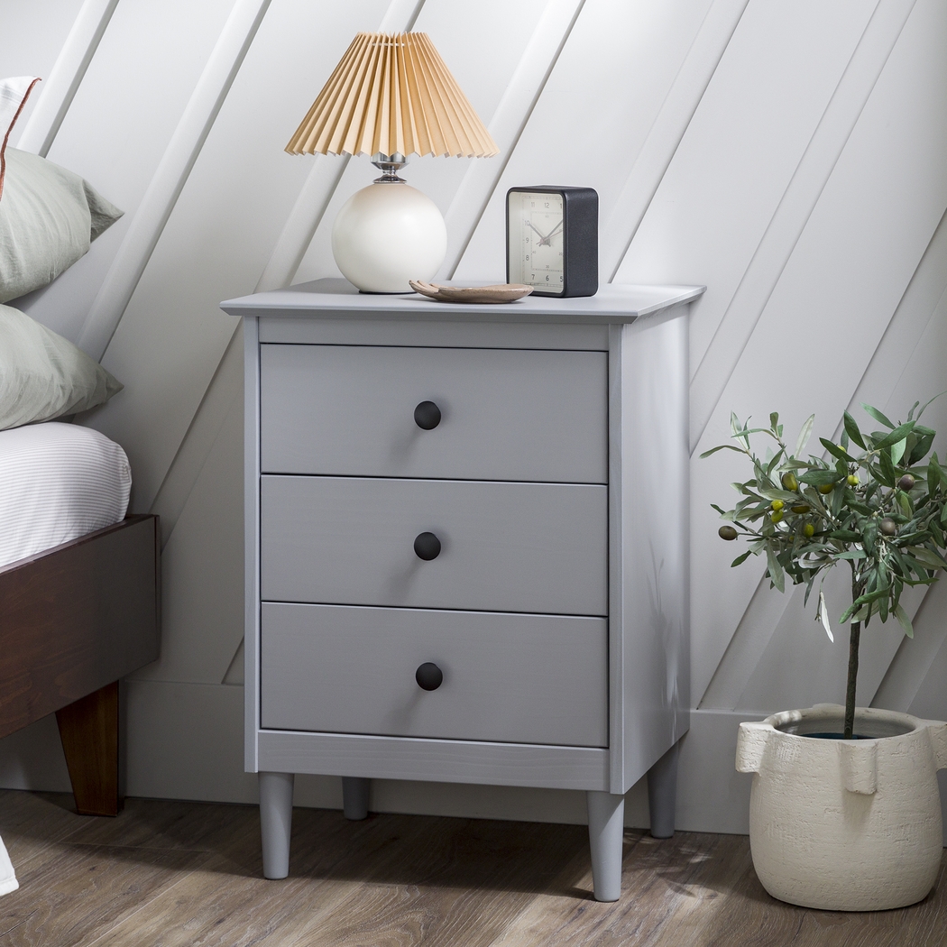 Cadmium Gray Nightstand - Thumbnail - Image 2