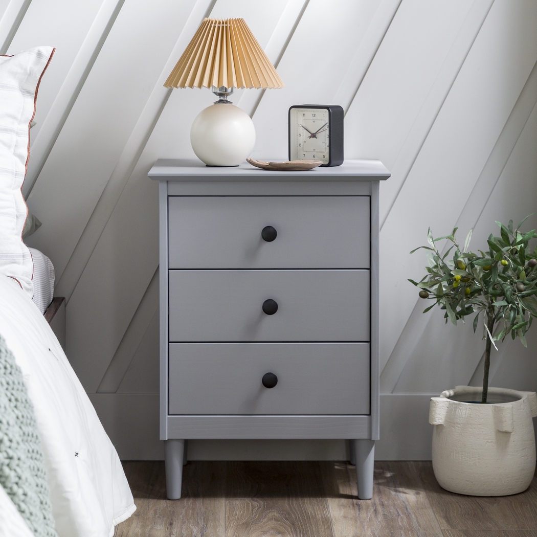Cadmium Gray Nightstand - Thumbnail - Image 3