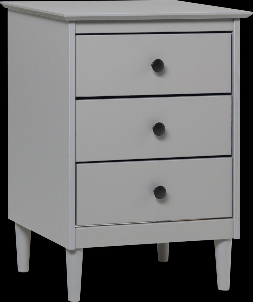 Cadmium Gray Nightstand - Thumbnail - Image 1