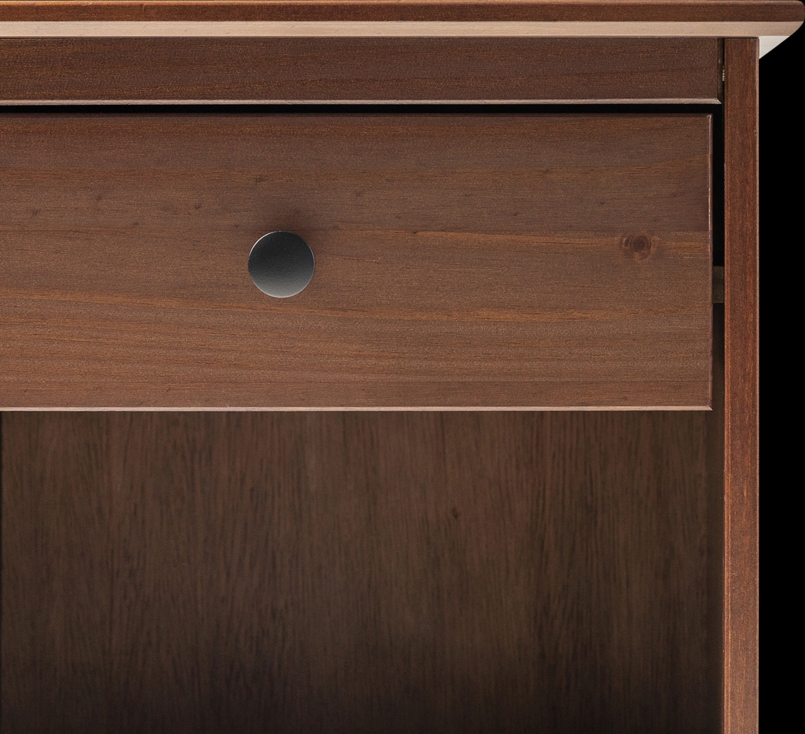 Cadmium Walnut Nightstand - Thumbnail - Image 4