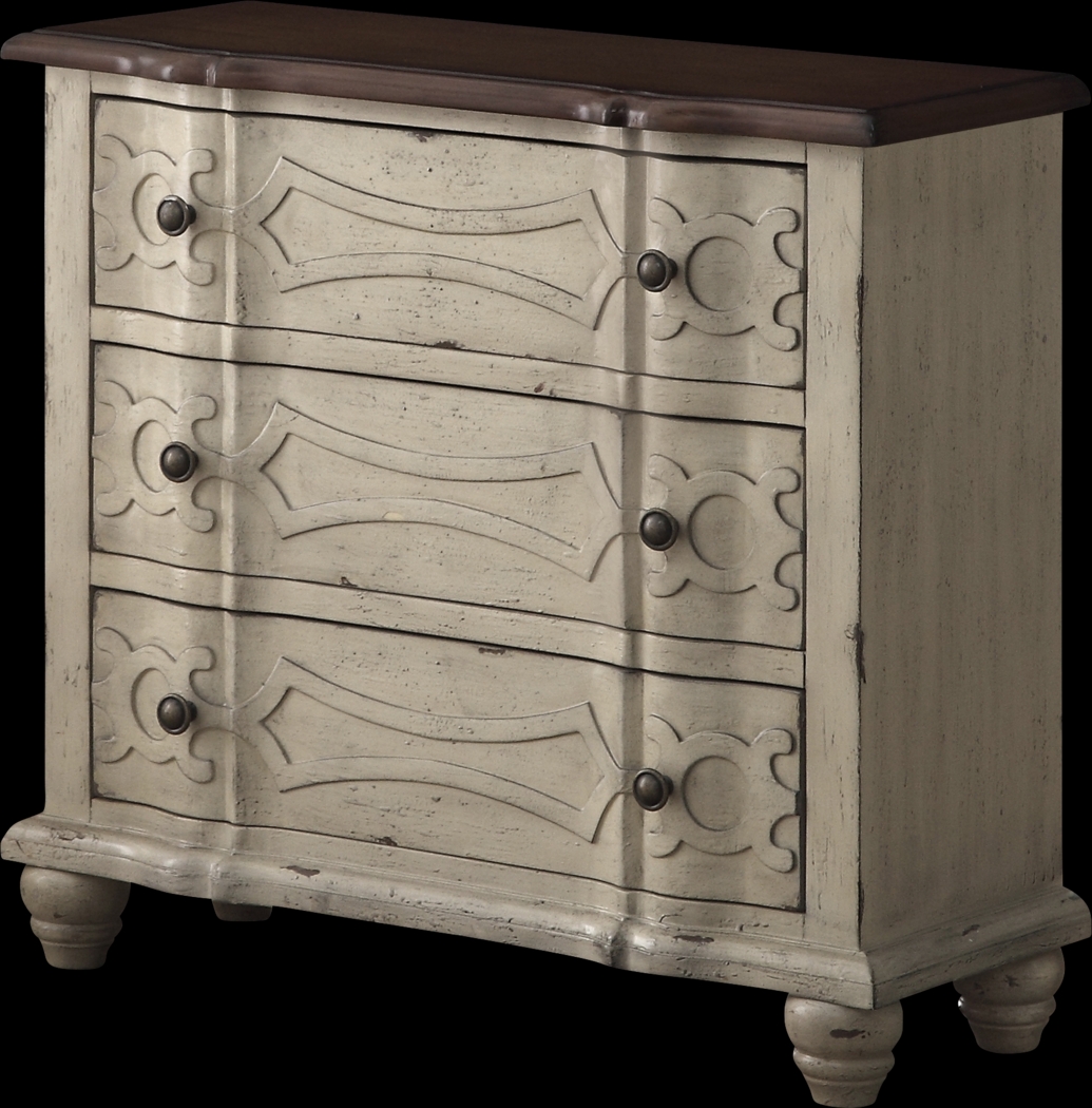 Caelar Cream Accent Cabinet - Thumbnail - Image 1