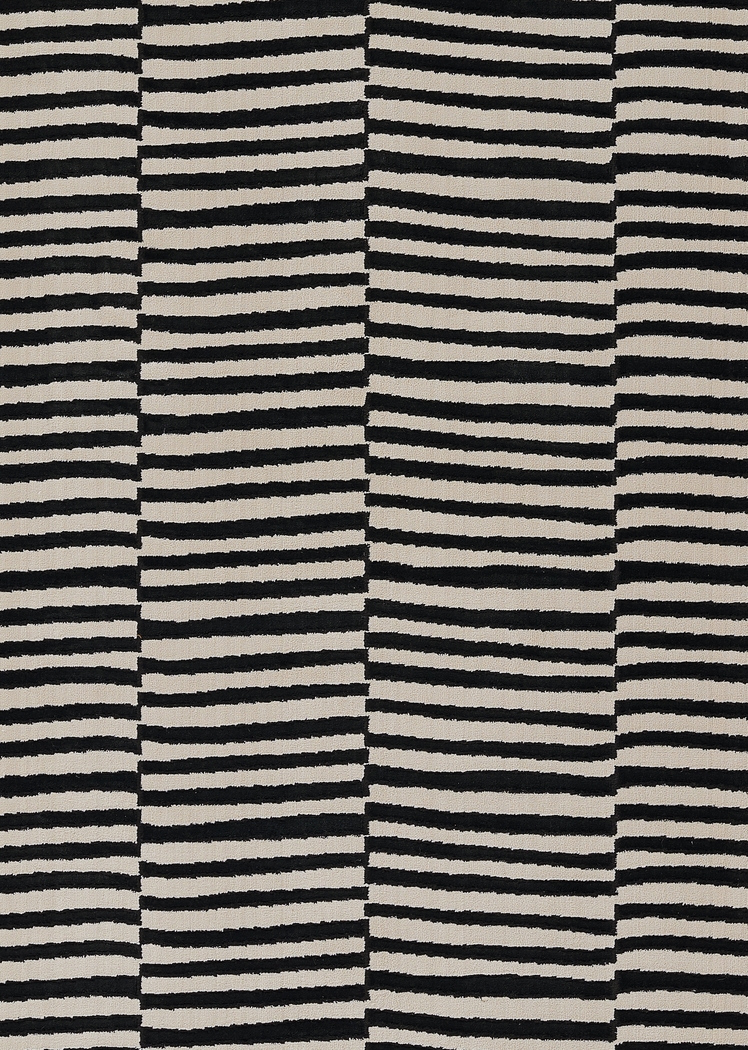 Caelia Black 3'11 x 5'7 Rug - Thumbnail - Image 1