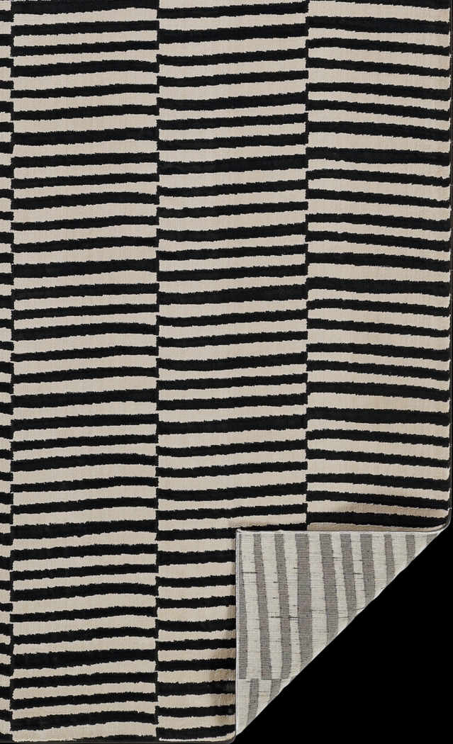 Caelia Black 5'3 x 7'6 Rug - Thumbnail - Image 4