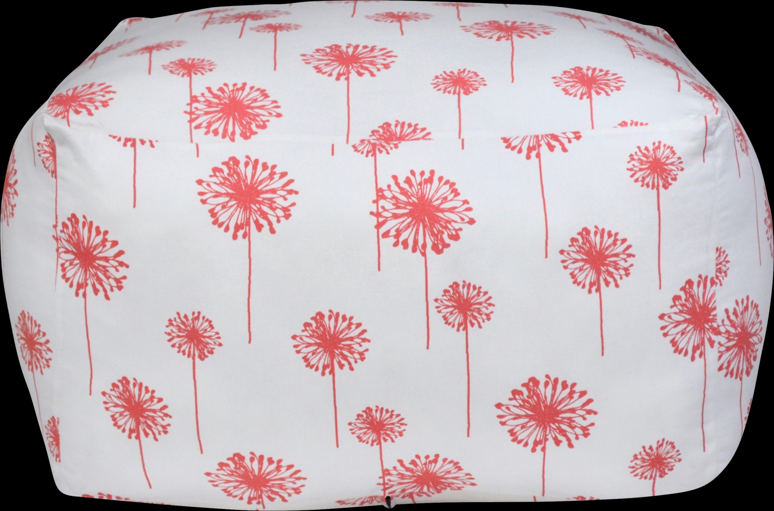 Caelus Pink Square Pouf - Thumbnail - Image 1