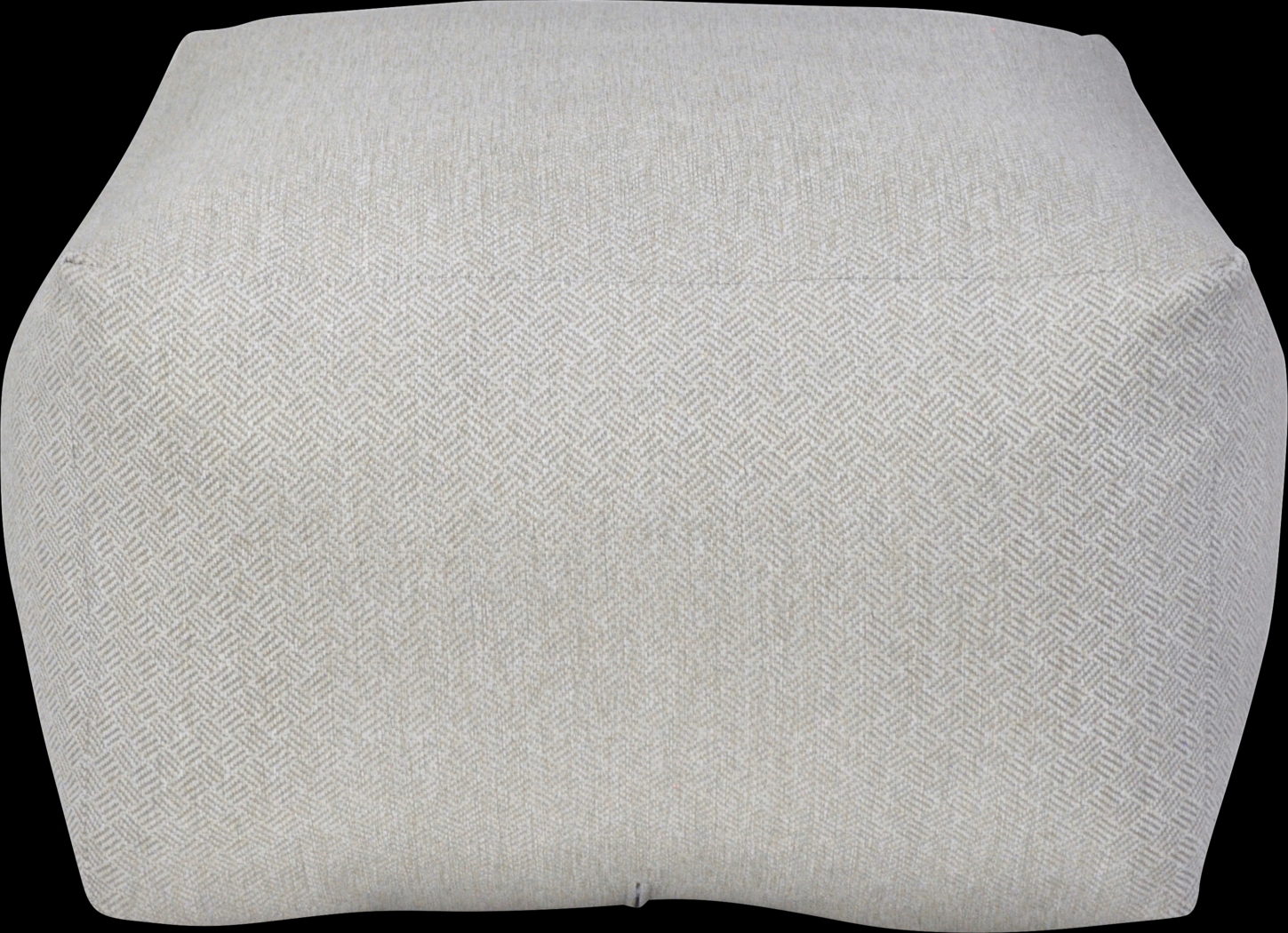 Caelus Tan Square Pouf - Thumbnail - Image 1