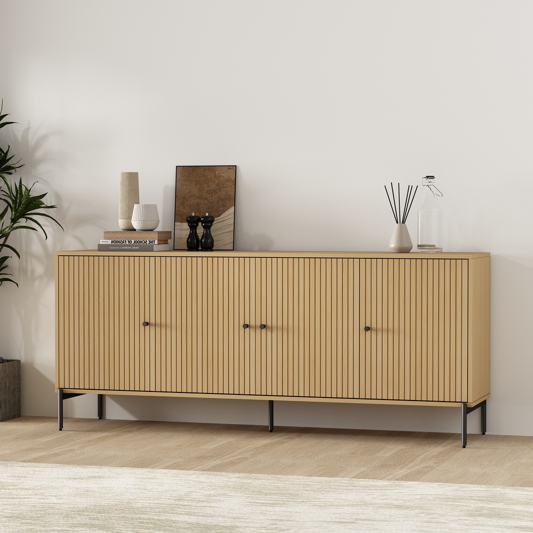 Caffey Brown Sideboard - Thumbnail - Image 2