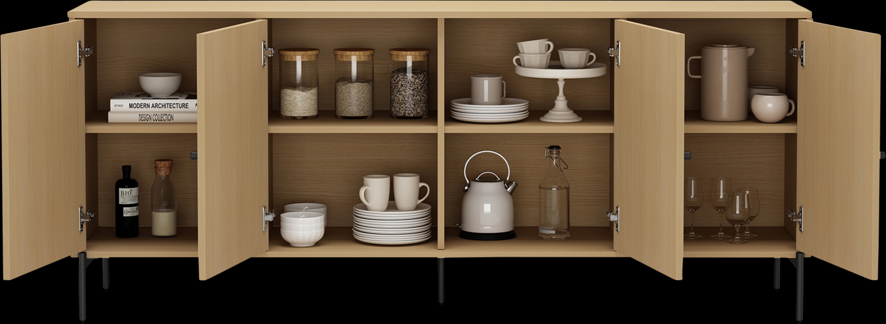 Caffey Brown Sideboard - Thumbnail - Image 12