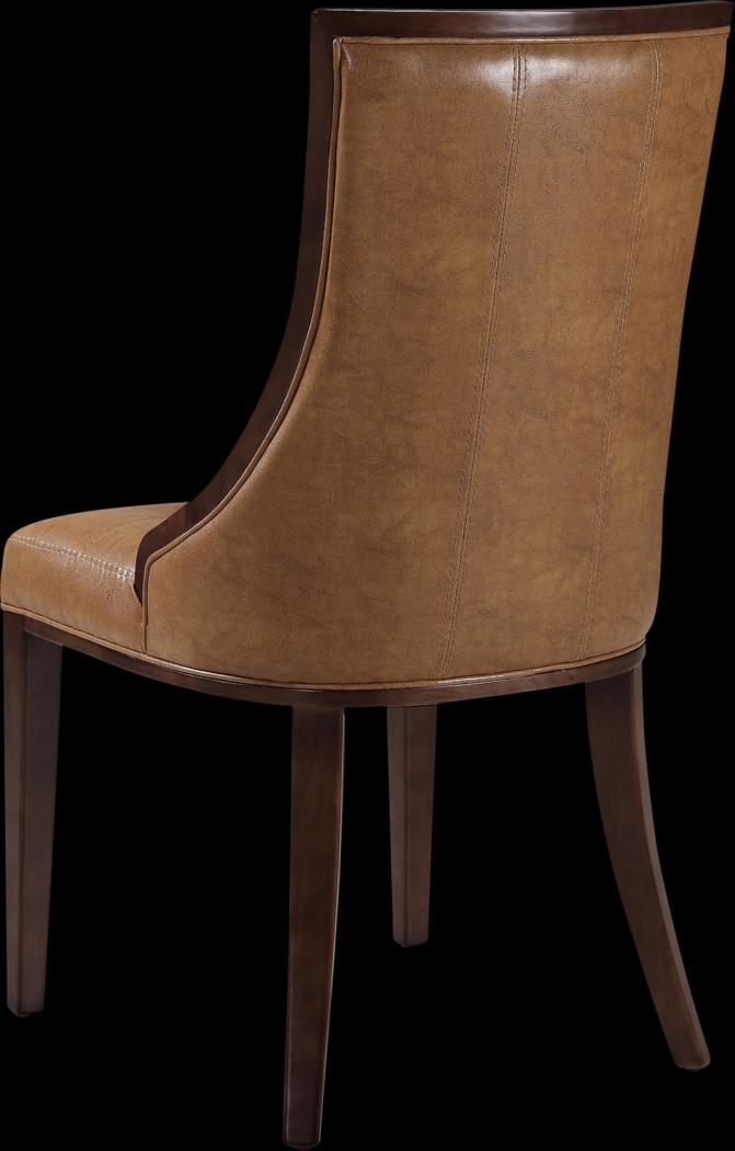 Cahabay Brown Side Chair, Set of 2 - Thumbnail - Image 5