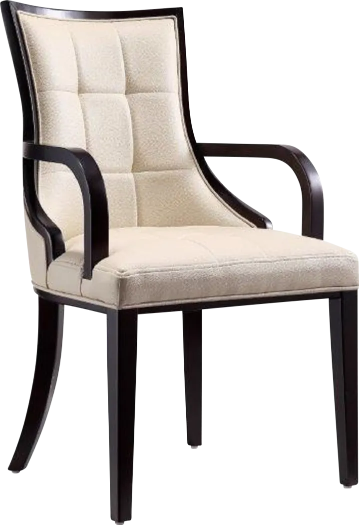 Cahabay Cream Arm Chair - Thumbnail - Image 1