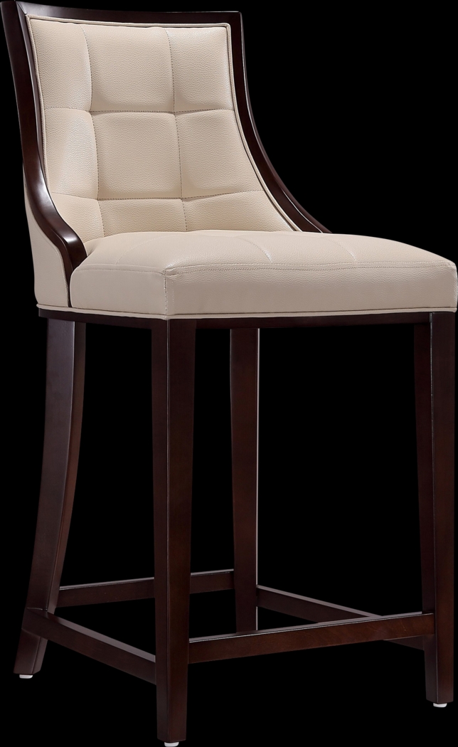 Cahabay Cream Counter Height Stool - Thumbnail - Image 1