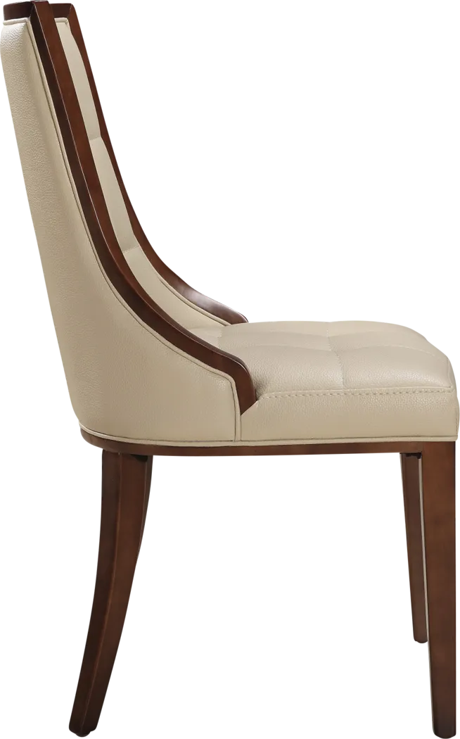 Cahabay Cream Side Chair, Set of 2 - Thumbnail - Image 6