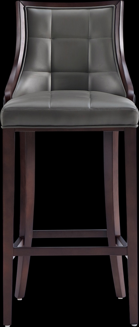 Cahabay Dark Gray Barstool - Thumbnail - Image 4