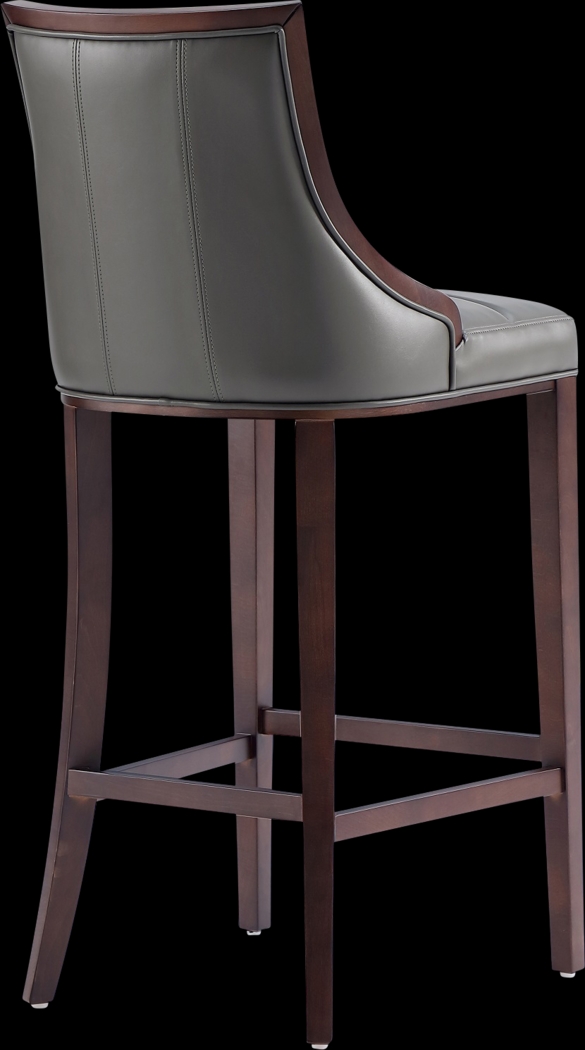 Cahabay Dark Gray Barstool - Thumbnail - Image 6