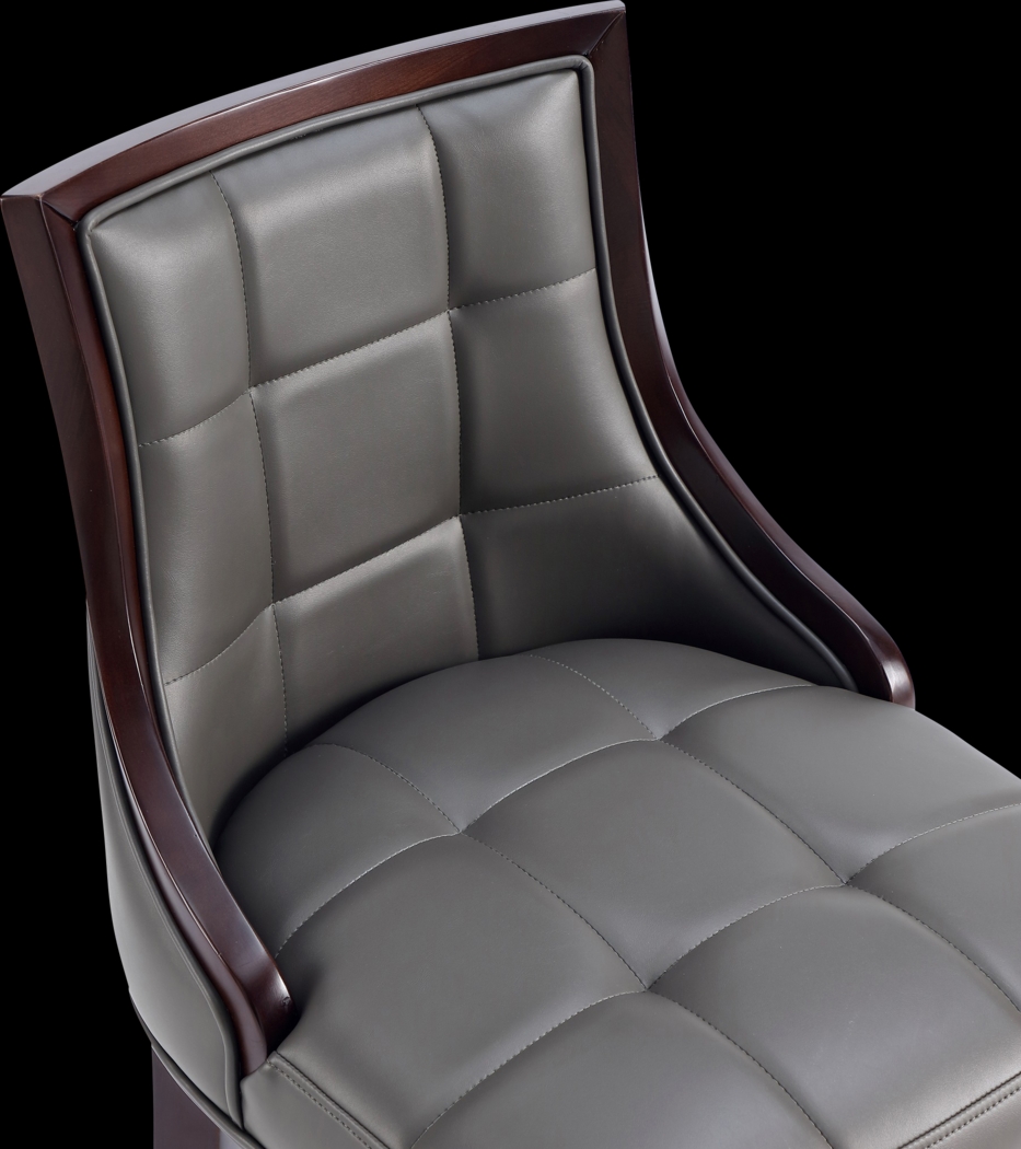 Cahabay Dark Gray Barstool - Thumbnail - Image 10