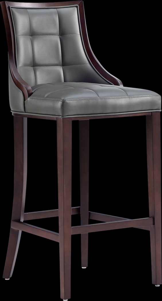 Cahabay Dark Gray Barstool - Thumbnail - Image 1