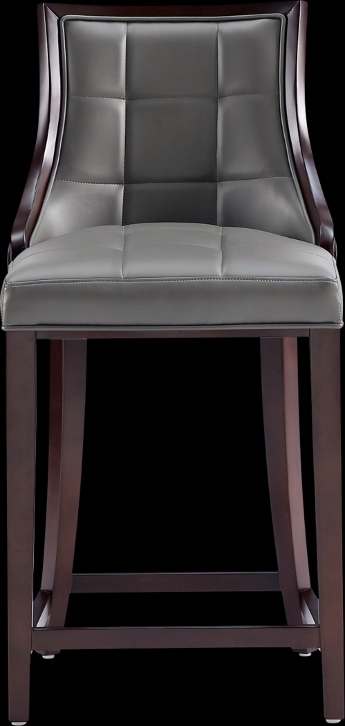 Cahabay Dark Gray Counter Height Stool - Thumbnail - Image 3