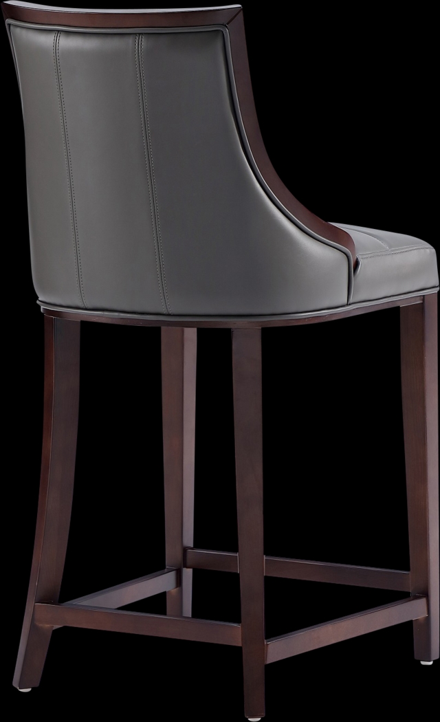 Cahabay Dark Gray Counter Height Stool - Thumbnail - Image 5