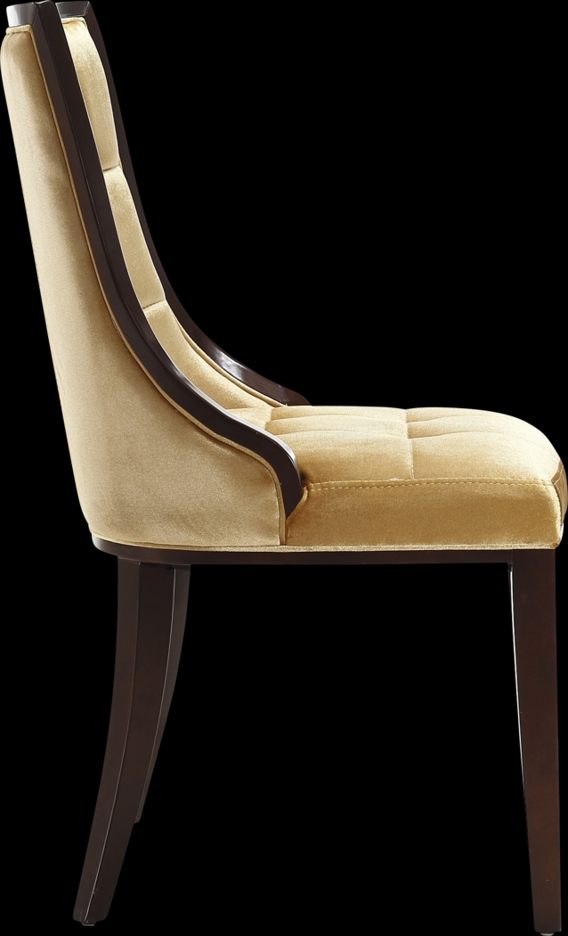 Cahabay Gold Side Chair, Set of 2 - Thumbnail - Image 5