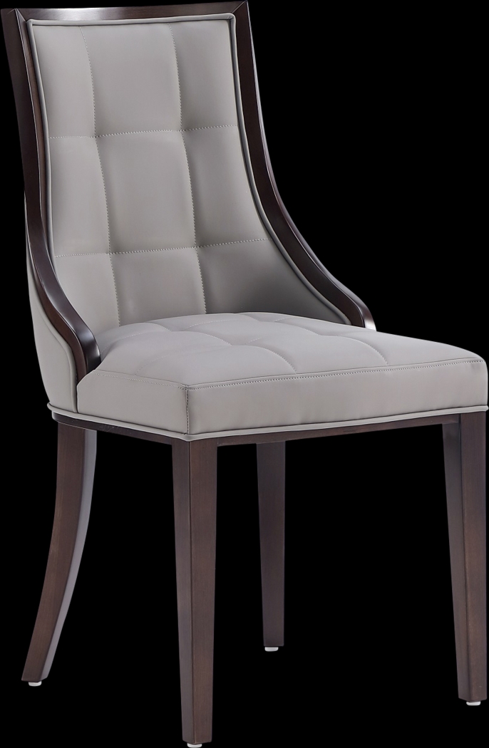 Cahabay Gray Side Chair, Set of 2 - Thumbnail - Image 3