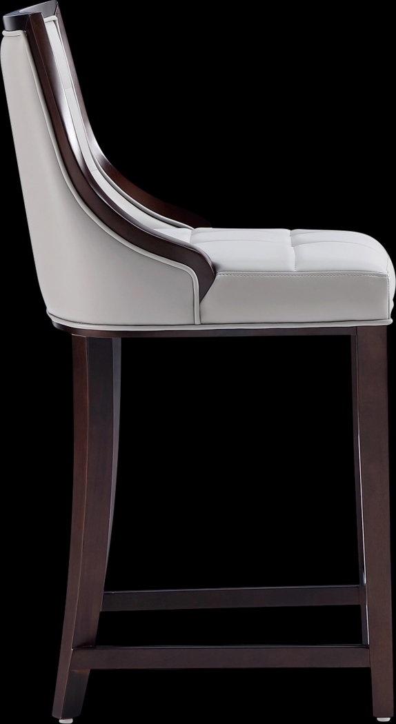 Cahabay Light Gray Counter Height Stool - Thumbnail - Image 4