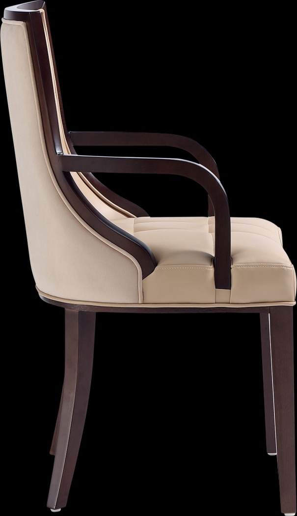 Cahabay Tan Arm Chair - Thumbnail - Image 5