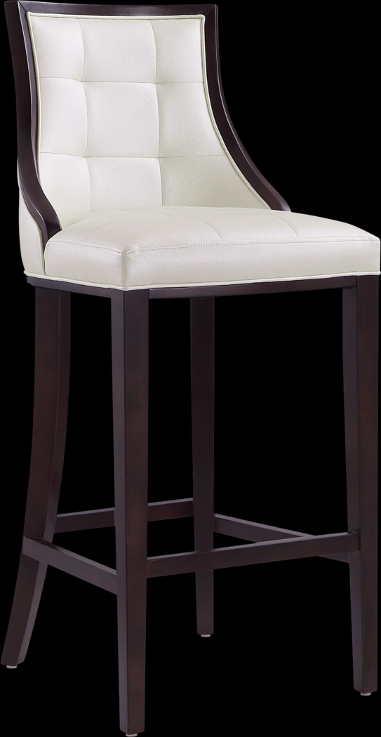 Cahabay White Barstool - Thumbnail - Image 1