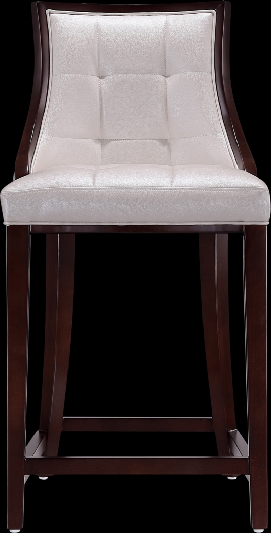 Cahabay White Counter Height Stool - Thumbnail - Image 3