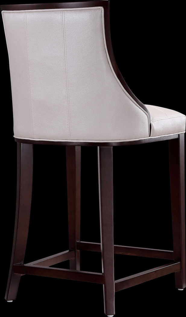 Cahabay White Counter Height Stool - Thumbnail - Image 5