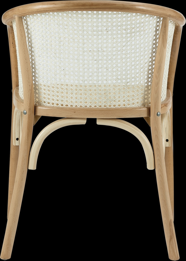 Cahic Natural Arm Chair - Thumbnail - Image 4