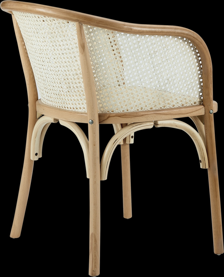 Cahic Natural Arm Chair - Thumbnail - Image 5