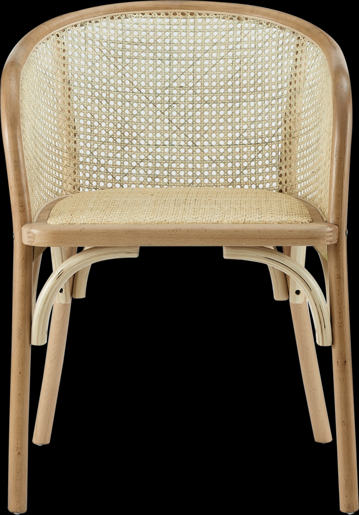 Cahic Natural Arm Chair - Thumbnail - Image 1