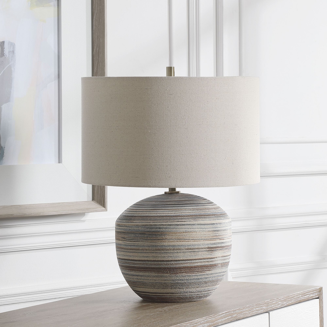 Cahill Circle Brown Lamp - Thumbnail - Image 5