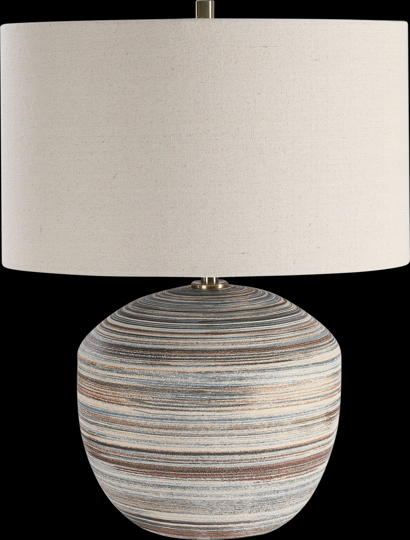 Cahill Circle Brown Lamp - Thumbnail - Image 1